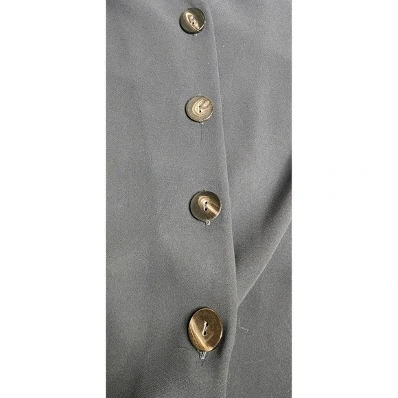 Caroline Rose Jacket Top Women's Small Button Front 3/4 Sleeve Classic - Picture 3 of 4